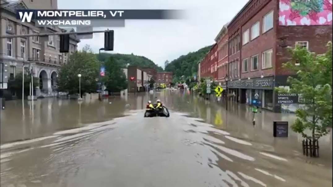Historic rainfall triggers worst Vermont flood in nearly a century, U.S.
