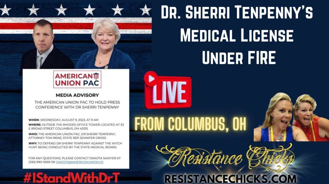 Stand With Dr. Sherri Tenpenny! LIVE From Columbus OH! 🔥