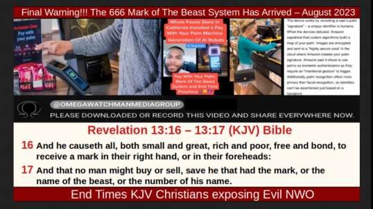Final Warning!!! The 666 Mark of The Beast System Has Arrived – August 2023