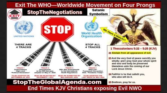 Exit The WHO—Worldwide Movement on Four Prongs (Short Version)