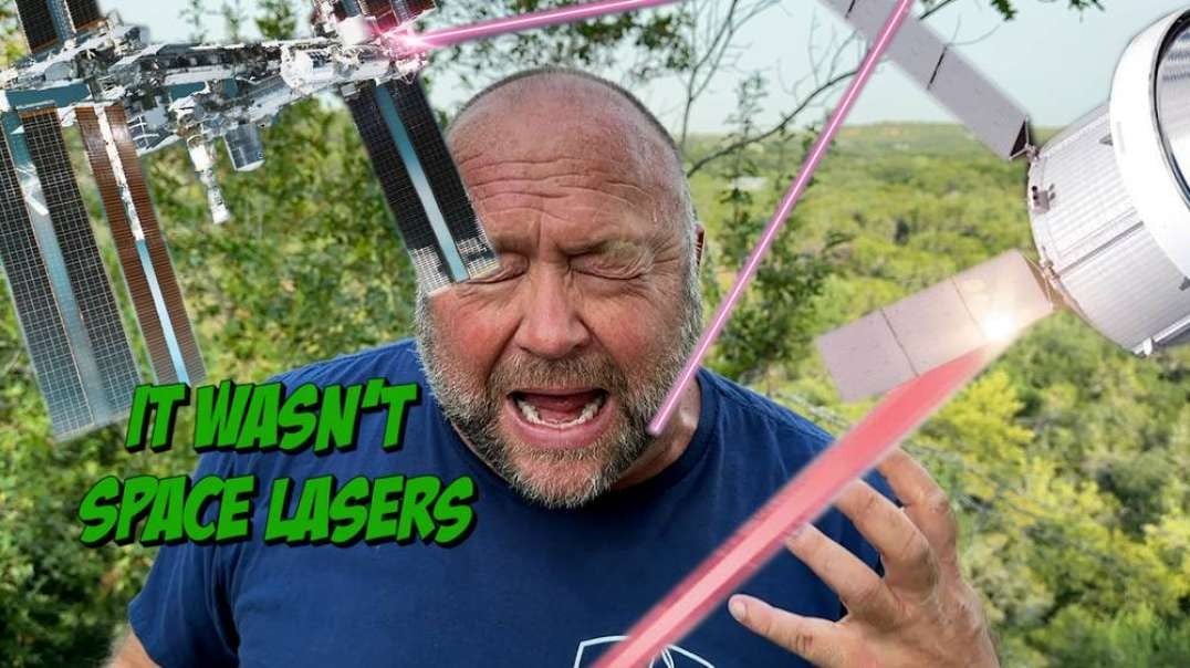 Alex Jones Dispels The Hawaii Space Laser Conspiracy Once And For All