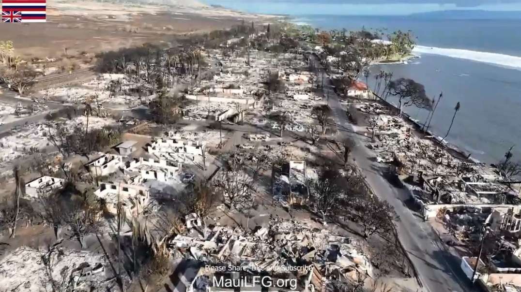 Lahaina Maui Fires After The Massive Destruction Rare On Scene Footage pt3.mp4