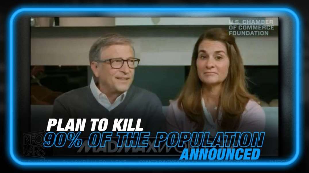 Plan to Kill 90% of the Population Announced by Gates Kerry