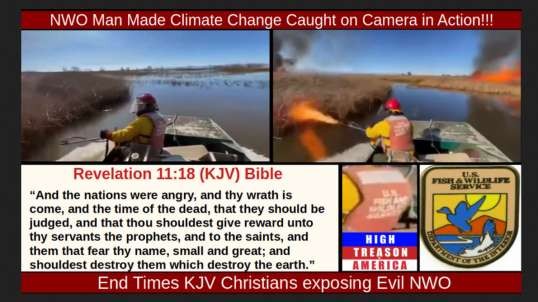 NWO Man Made Climate Change Caught on Camera in Action!!!