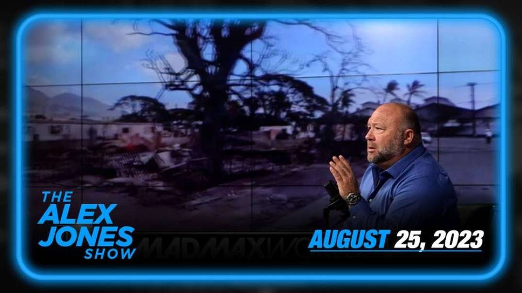 WHO GAVE THE ORDER? Dozens of Survivors CONFIRM Police Used Barricade to Stop Hawaiians Fleeing Inferno – FRIDAY FULL SHOW 08/25/23