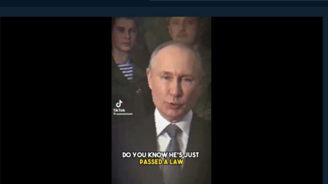 Barbara ONeill (Australia) on Vladimir Putin President of Russia