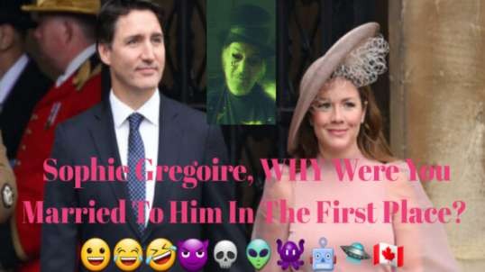 Sophie Gregoire Split Up With Justin Trudeau. 😀😂🤣😈💀👽👾🤖🛸🇨🇦