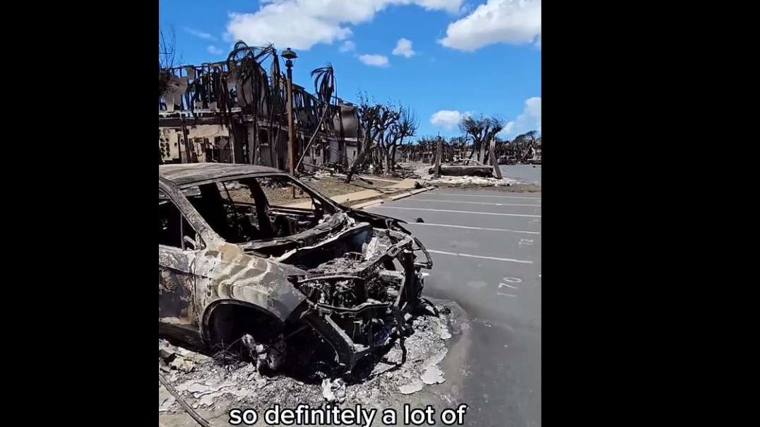 Lahaina Maui Fires Things that melted during the Lahaina fire geoffcygnus.mp4