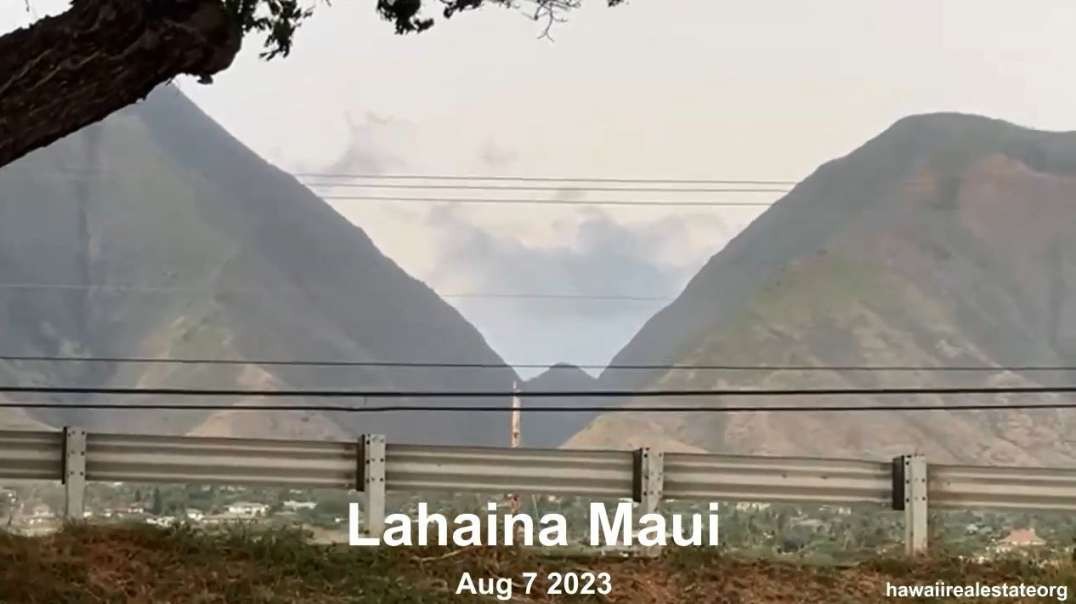 8-7-23 Lahaina Maui Water Shortage Issue.mp4