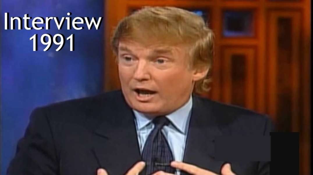 Donald Trumps Interview with Tim Russert Oct 1999
