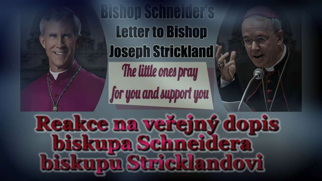 BKP: Reakce na veřejný dopis biskupa Schneidera biskupu Stricklandovi