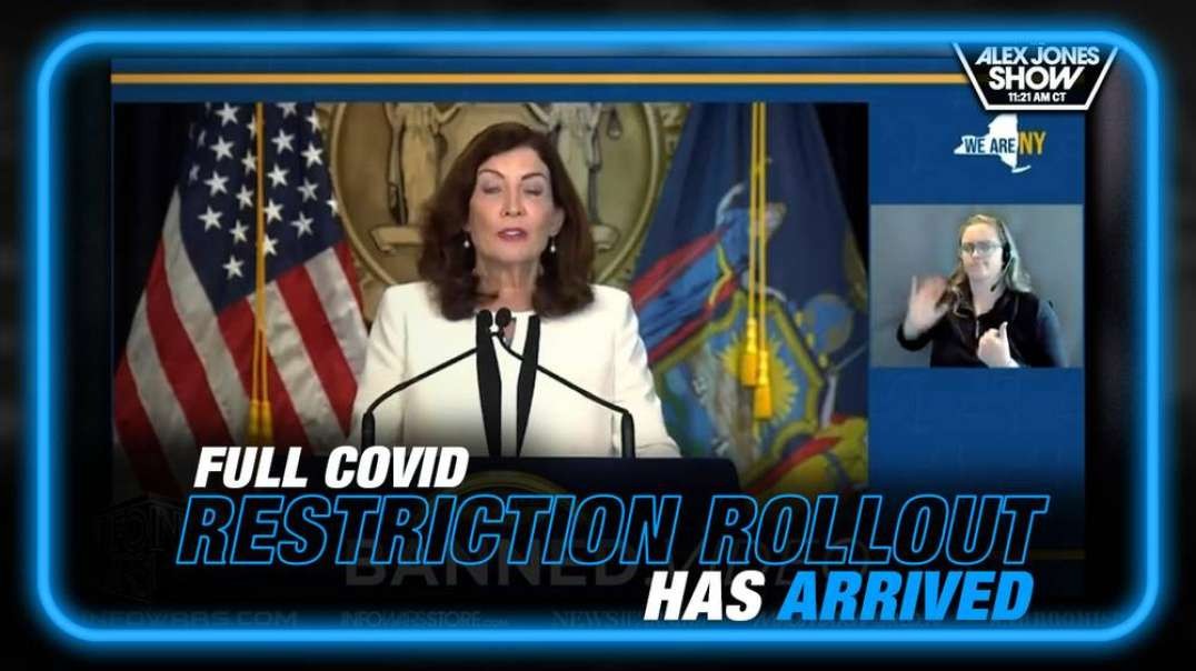 VIDEO- The Full COVID Restriction Rollout Has Arrived! NY Gov Pushes New Jabs