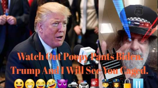 Trump Has A Warning For Biden And His Crew. 😀😁😂🤣😈🚓🚔🚨👮♂️👮♀️🔒⏸👽🛸