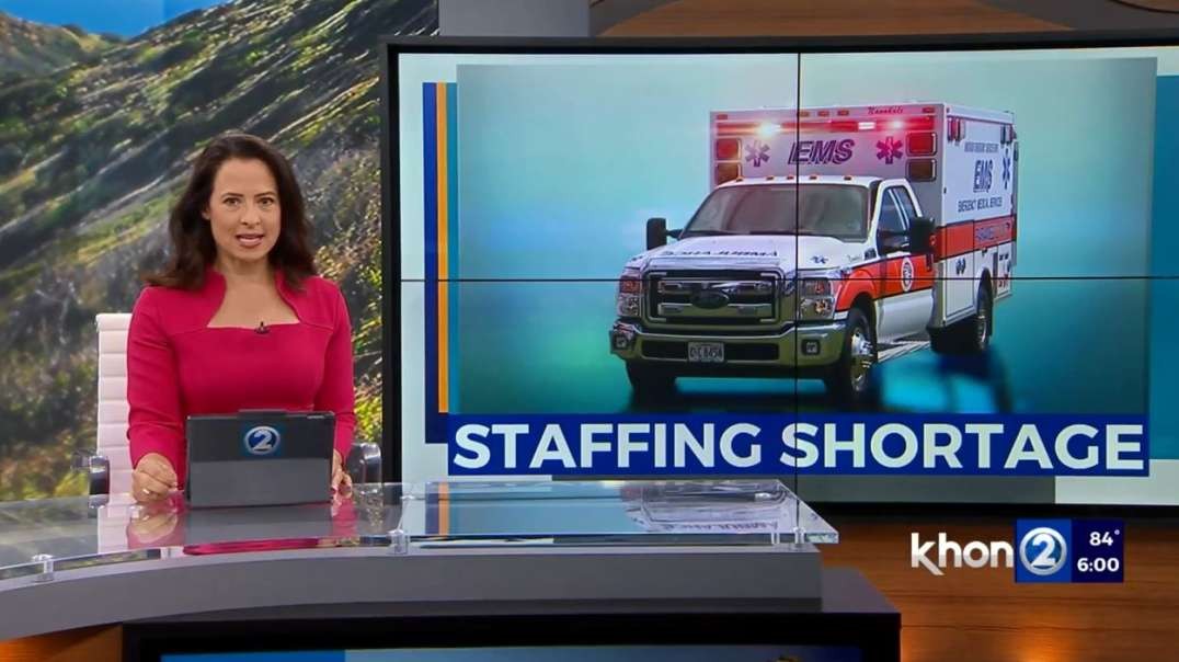 Hawaii Lying EMS Goofballs Say COVID among reasons nine EMS ambulances closed this weekend.mp4