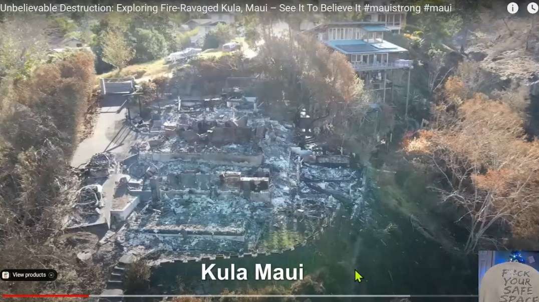 Kula Maui Fires Aug 8th Multiple Footage & Drone Analysis By TrueOutlawPatriot.mp4