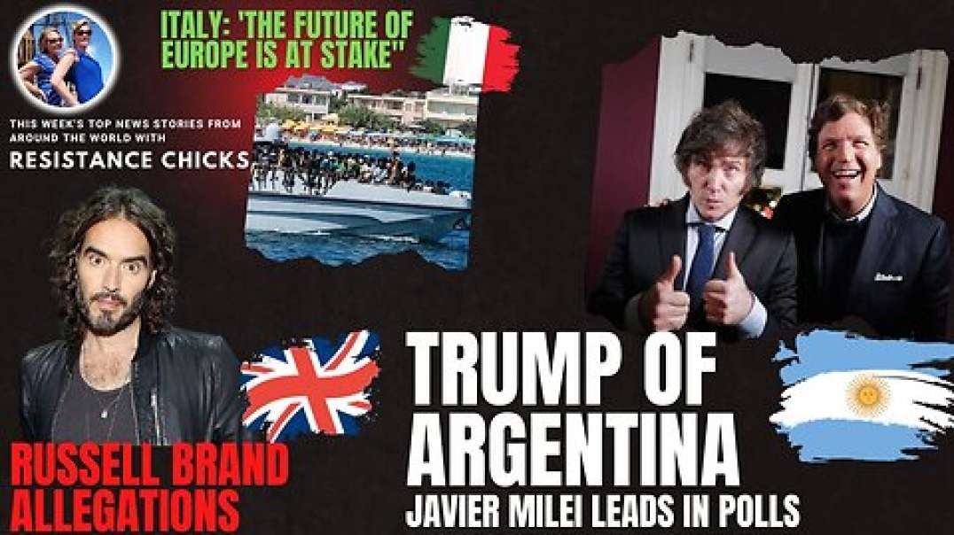 Trump of Argentina Javier Milei Leads in Polls