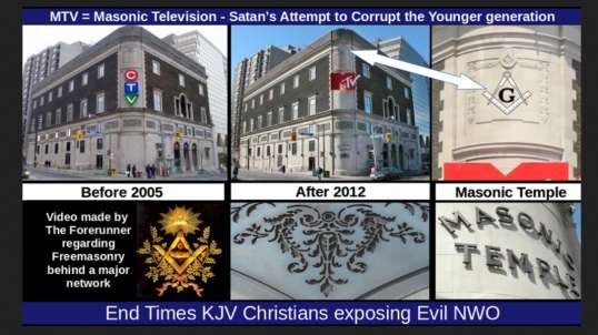 MTV = Masonic Television - Satan’s Attempt to Corrupt the Younger generation