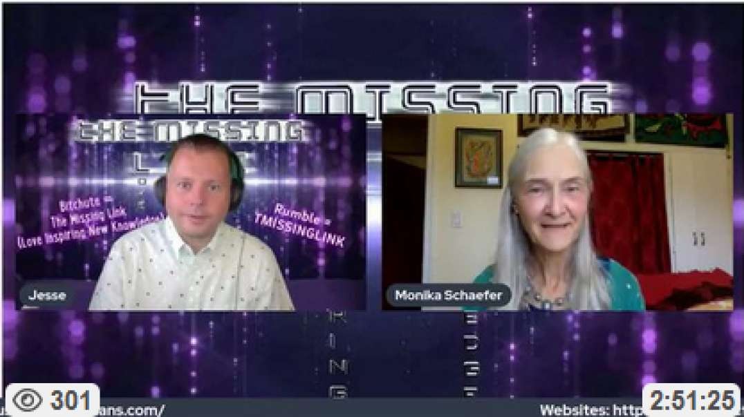The Missing Link Presents - Monika Schaefer and Jesse Interview, Sept 26, 2023