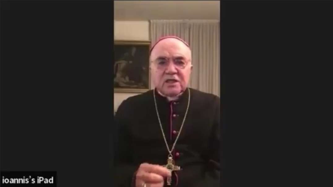 Archbishop Vigano:  Klaus Schwab is threatening the heads of government
