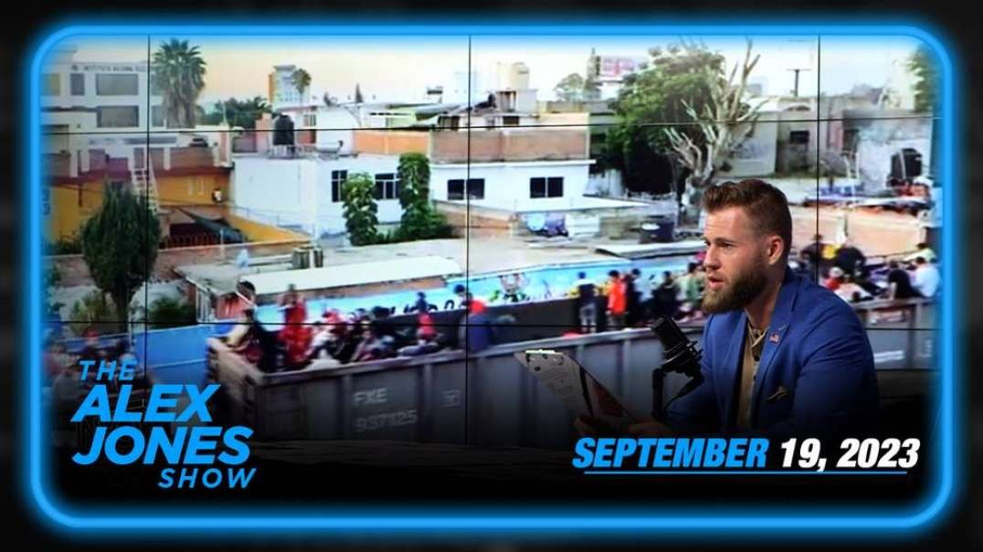 Shock Videos Reveal Boatloads & Trainloads of Illegals Invading America Through Open Gates as Biden Economy Crushes Middle Class – TUESDAY FULL SHOW 09/19/23