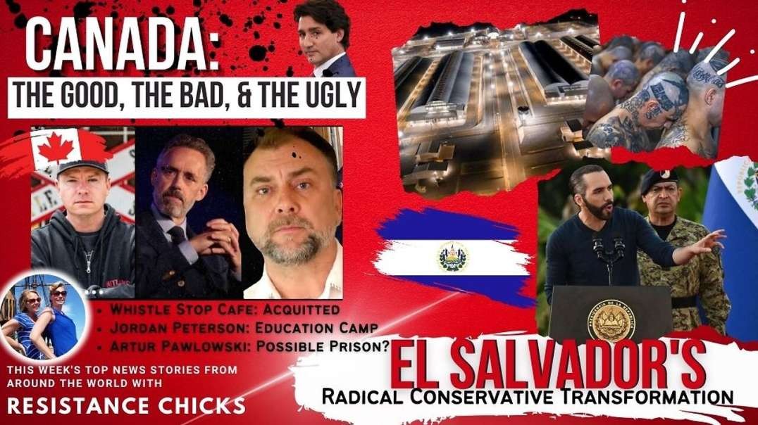 Jordan Peterson Forced Re-Education, El Salvador's Radical Conservative Transformation 9-3-23
