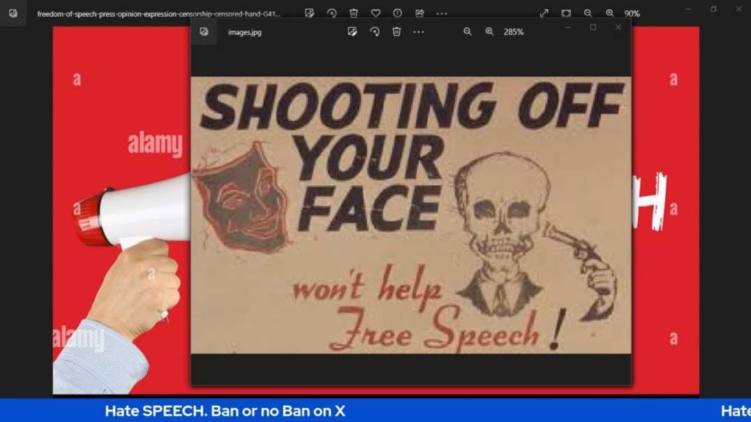 Hate SPEECH. Ban or no Ban on X
