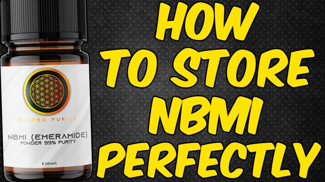 How To Store NBMI (Emeramide) Correctly!