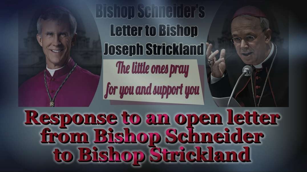 BCP: Response to an open letter from Bishop Schneider to Bishop Strickland