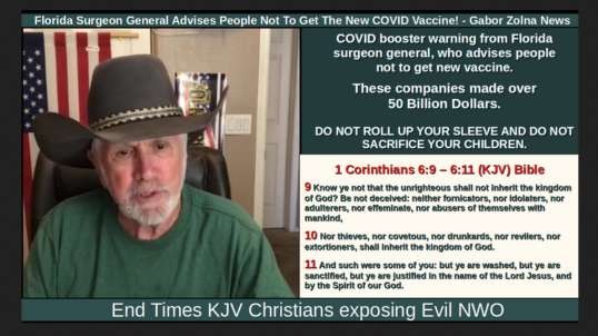 Florida Surgeon General Advises People Not To Get The New COVID Vaccine!