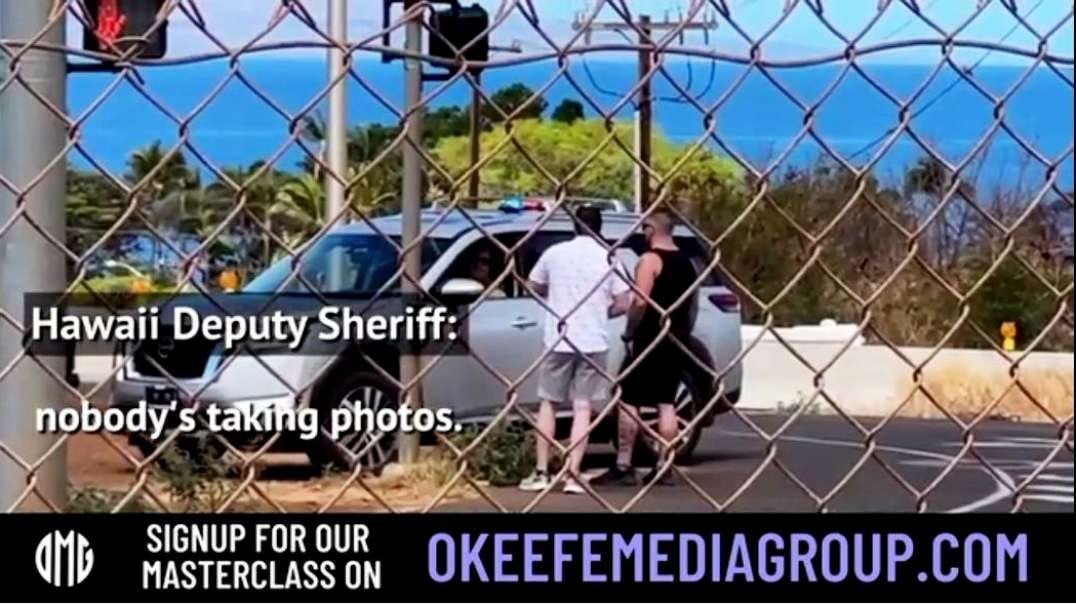 JAMES O'KEEFE IN HAWAII EXPOSES GOVERNMENT AGENTS BLOCKING JOURNALISTS FROM TAKING PHOTOS OR REPORTING.mp4