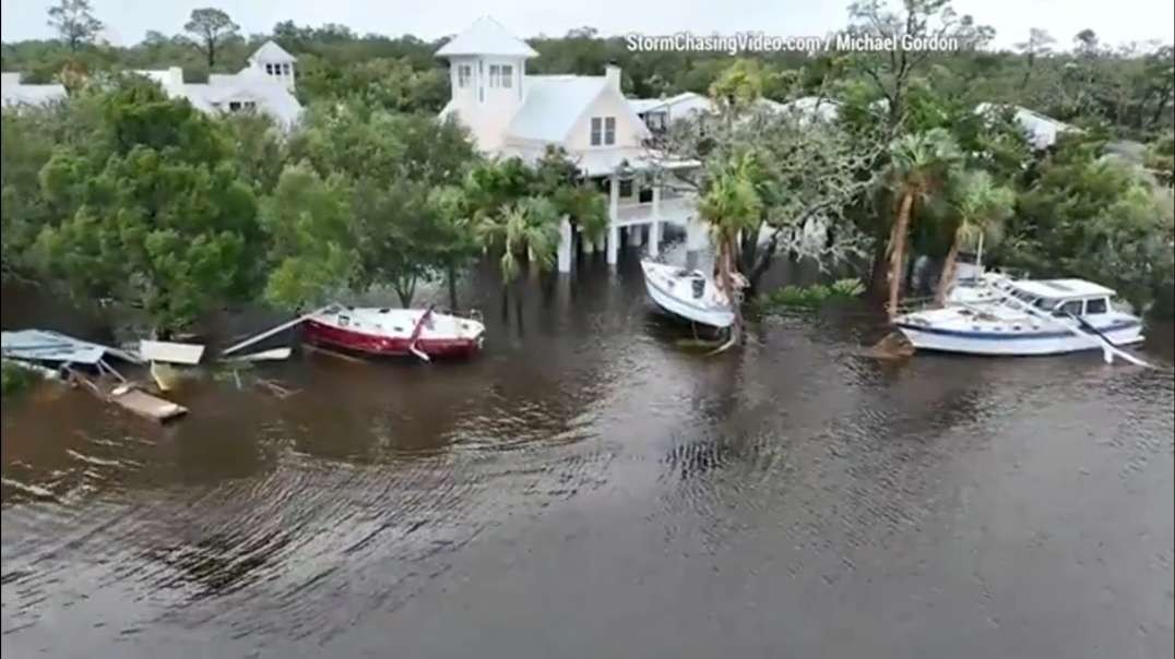 Category 3 Hurricane “Idalia” strikes Florida’s Big Bend with destructive winds and storm surge