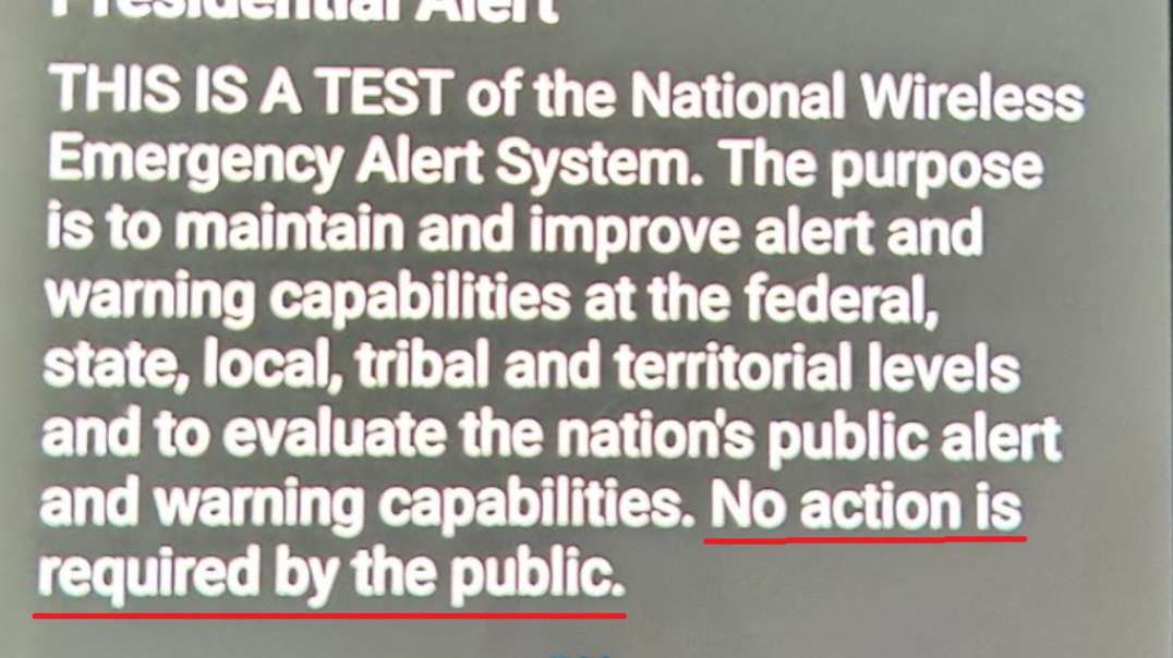 10/5/2023 - Presidential Alert at 2:18! Things moving quickly! Trump Country incoming!