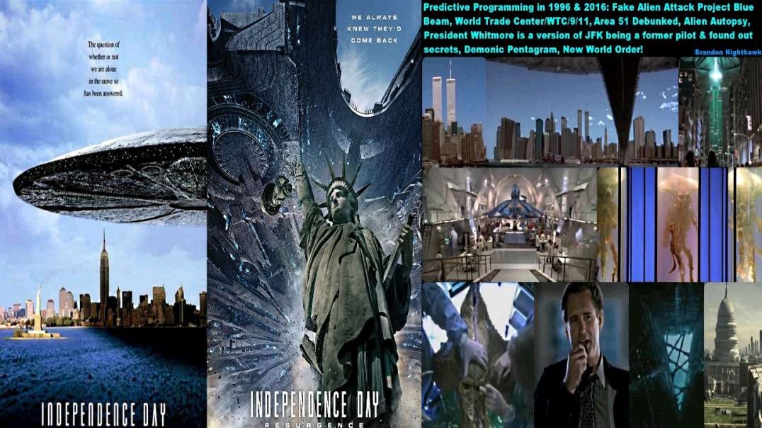 Independence Day P1: 9/11 & Project Blue Beam!