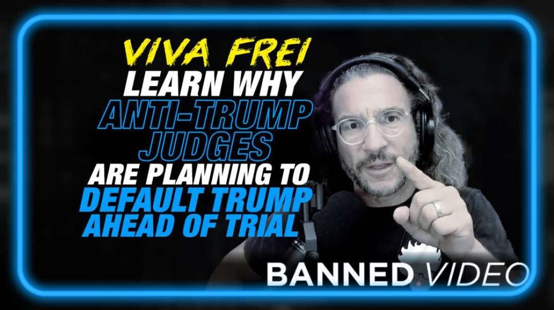 BREAKING- Learn why Anti-Trump Judges are Planning to Default Find Trump Guilty Ahead of Trial