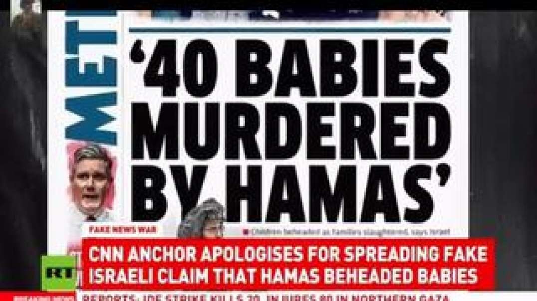 False Claims About Baby Beheadings By Hamas Spread Among MSM, and Politicians