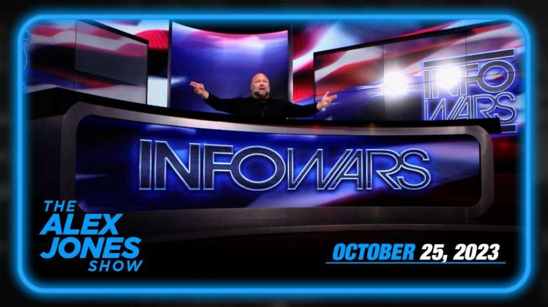 MUST WATCH FULL SHOW, Nothing is Off Limits, Alex Jones Debates Nick Fuentes, and A Lot More! – 10/25/23