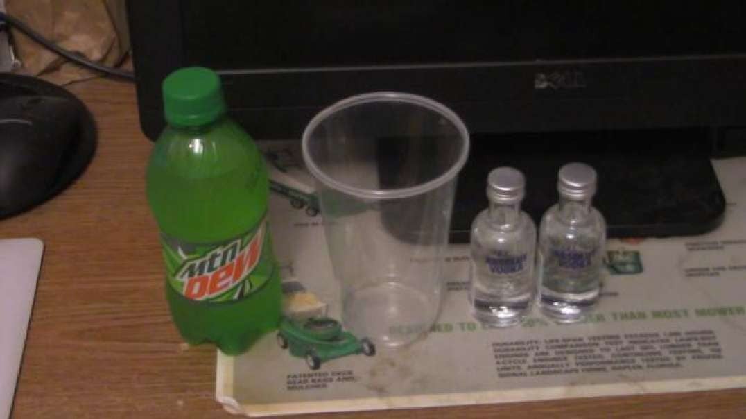 Sipping Drinks Minibar Edition 5 - Mountain Dew And Absolut Vodka