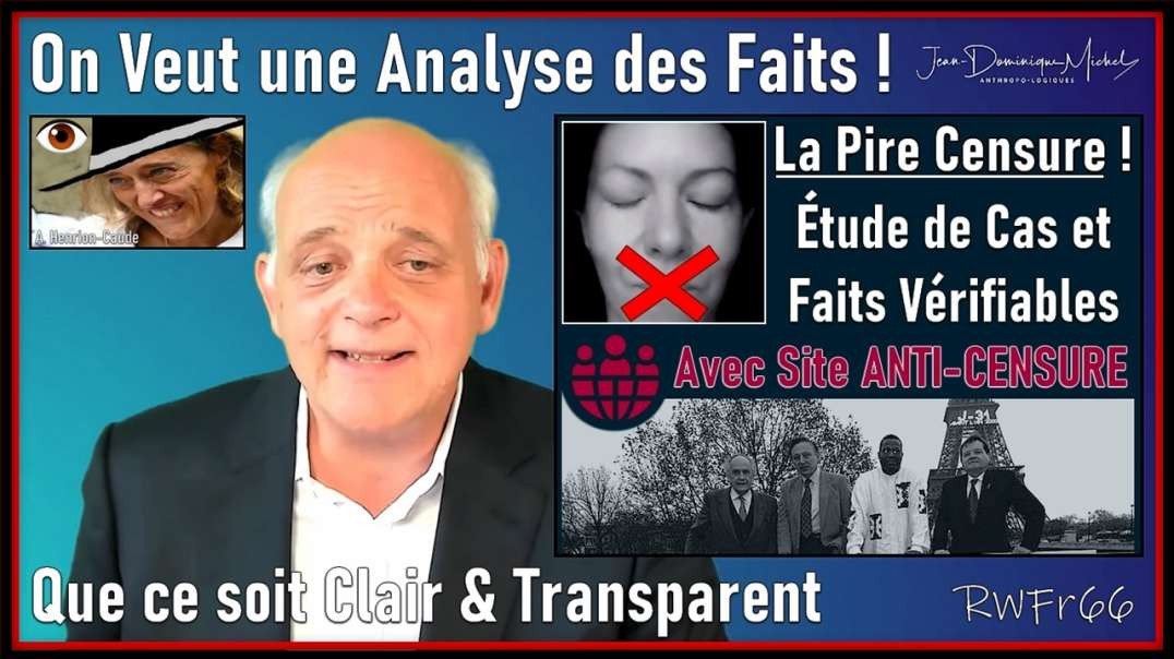 😇👁️😈 L'Opposition Contrôlée - Jean Dominique Michel - Alexandra Henrion Caude - Prune?