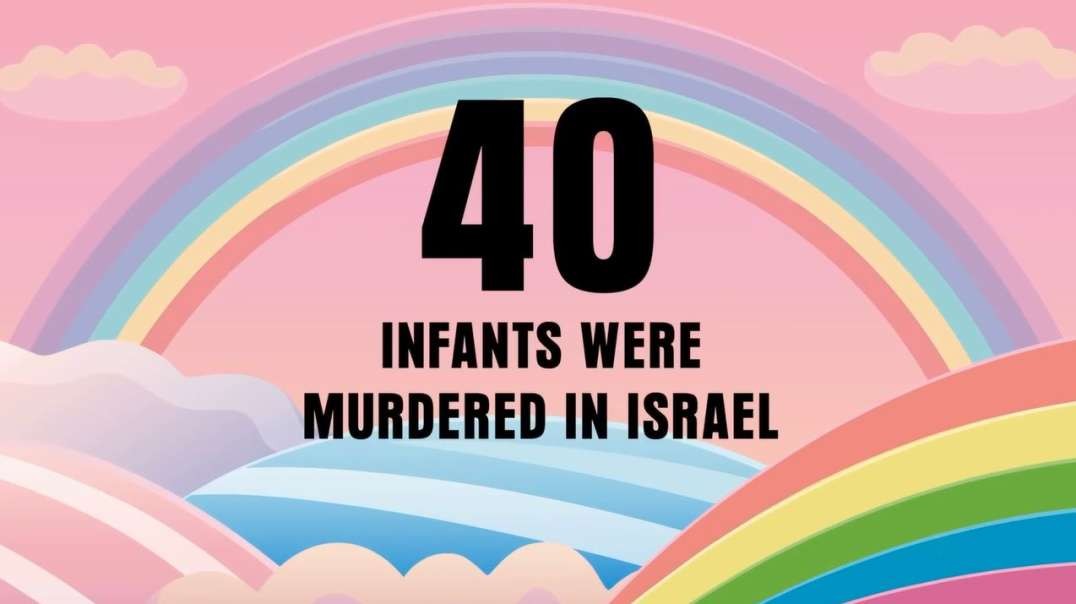 Israel Shamefully Pushing Fear Porn LIES - AD Says Babies Can’t Read The Text In This Video But Their Parents Can.mp4