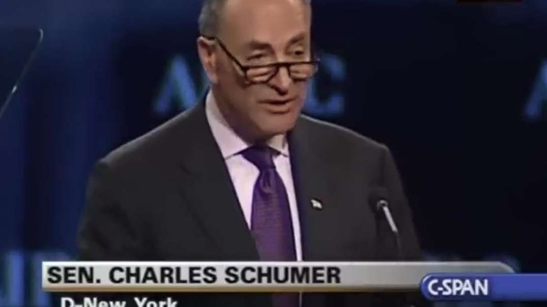Senator Schumer says God made him a guardian of Israel.mp4