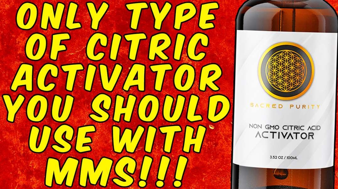 The Only Type of Citric Acid Activator to Use With MMS! (Miracle Mineral Solution)