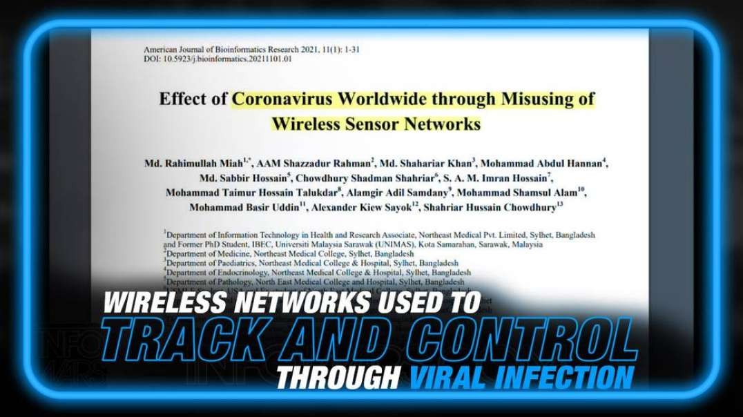 Whistleblower Exposes Globalist Plans to Use Wireless Networks for Tracking and Controlling the Population Through Viral Infections