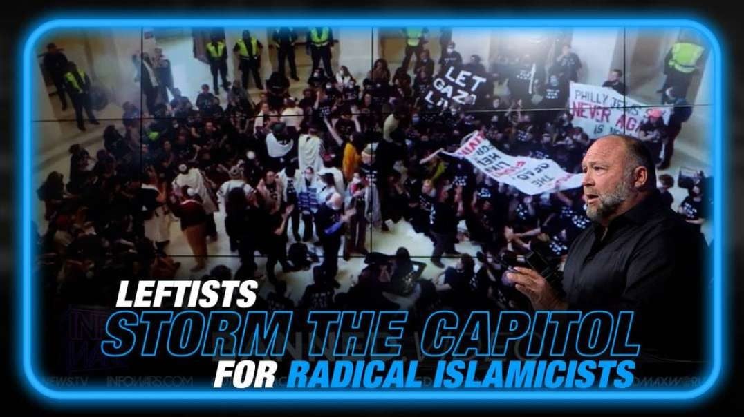 Leftists Storm the DC Capitol for Radical Islamicists, DOJ Takes No Action