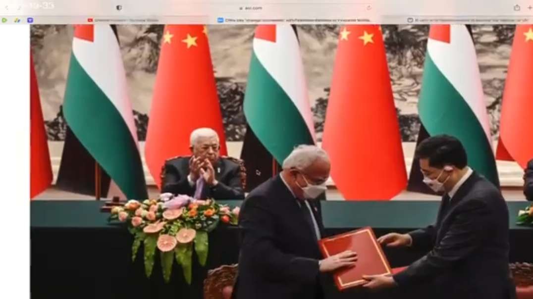 China just delivered US a "Death Blow." Called for Palestine to become "full member" of UN.