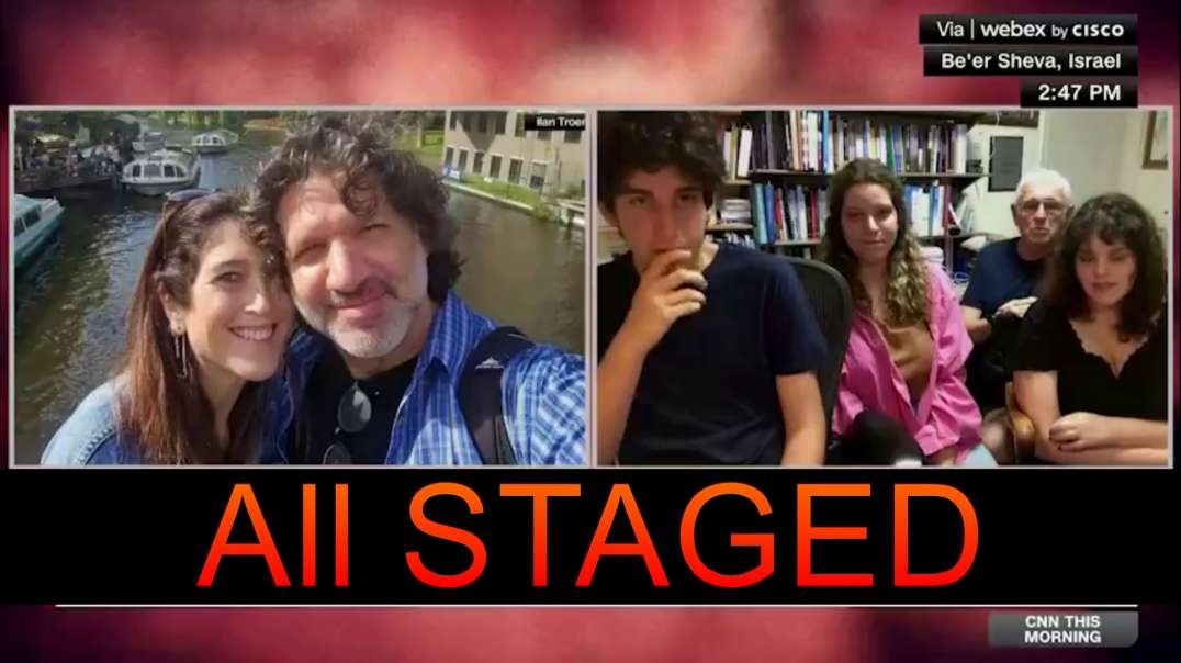 a must watch Israel deaths! Crisis actors laughing about dead parents All staged