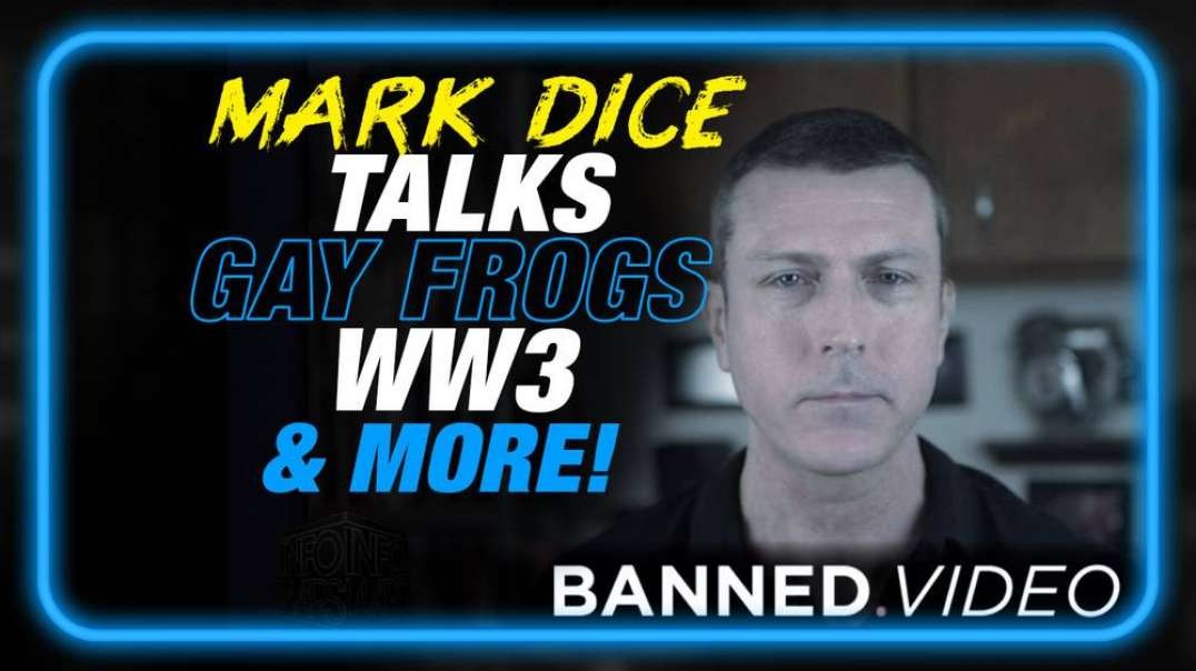 Mark Dice LIVE! Mark Talks Gay Frogs WW3 and More in Rare Alex Jones Interview