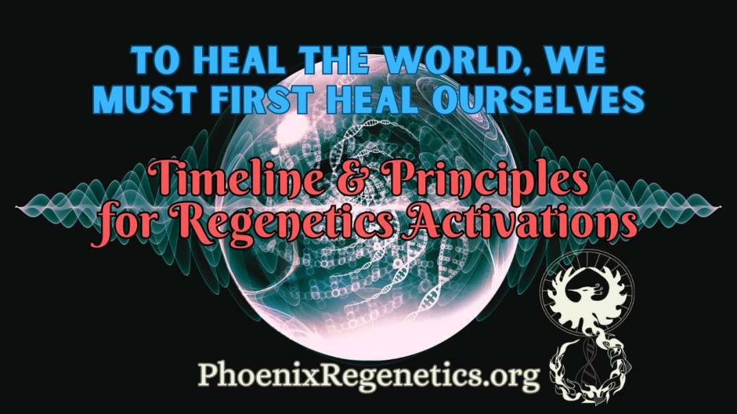 🌅 Timeline & Principles for Regenetics Activations (To Heal the World, We Must Heal Ourselves)