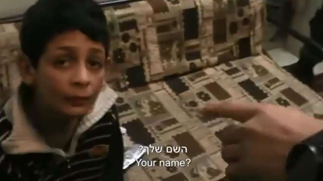 Palestinian Life in Hebron Soldiers home Feb 2015 at night photograph kids.mp4
