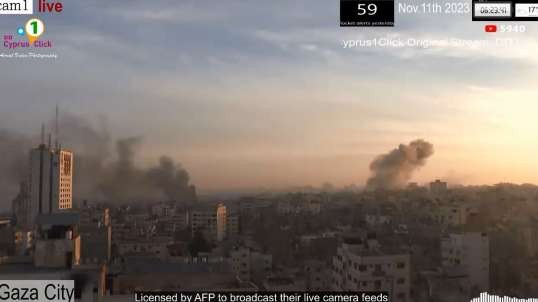 Israel Gaza War Nov 11th Ground Activity & Bombardments 512am - 713am.mp4