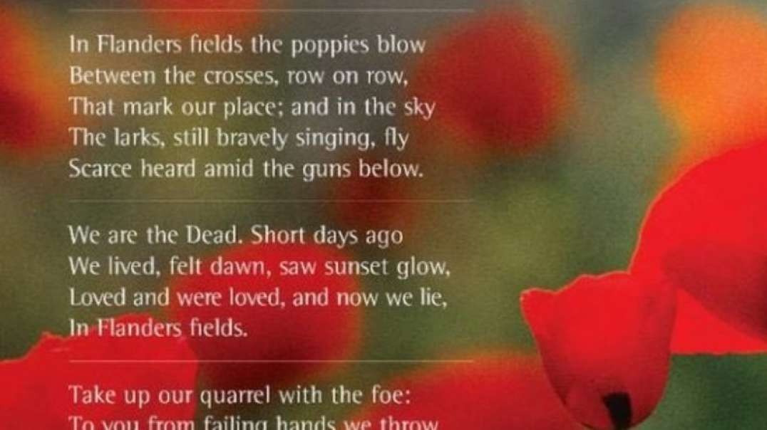 CANADA REMEMBRANCE DAY Lest We Forget